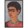 Artgeist Paveikslas - Frida Kahlo – Self-Portrait with Skirtas garbanotiems plaukams Hair