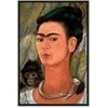 Artgeist Paveikslas - Frida Kahlo – Self-Portrait with Monkey