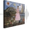 Artgeist Paveikslas - Frida Kahlo – Self-Portrait on the Borderline Between Mexico and the United States