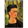 Artgeist Paveikslas - Frida Kahlo – Self-Portrait with Bonito