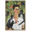 Artgeist Paveikslas - Frida Kahlo – Self-Portrait with Monkeys