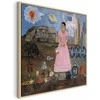 Artgeist Paveikslas - Frida Kahlo – Self-Portrait on the Borderline Between Mexico and the United States