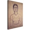 Artgeist Paveikslas - Frida Kahlo – Self-Portrait, 1929 (charcoal drawing)