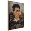 Artgeist Paveikslas - Frida Kahlo – Self-Portrait with Changuito