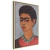 Artgeist Paveikslas - Frida Kahlo – Self-Portrait with Skirtas garbanotiems plaukams Hair