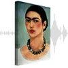 Artgeist Paveikslas - Frida Kahlo – Self-Portrait with Beaded Necklace