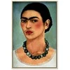Artgeist Paveikslas - Frida Kahlo – Self-Portrait with Beaded Necklace