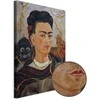 Artgeist Paveikslas - Frida Kahlo – Self-Portrait with Changuito