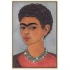 Artgeist Paveikslas - Frida Kahlo – Self-Portrait with Skirtas garbanotiems plaukams Hair