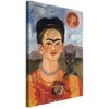 Artgeist Paveikslas - Frida Kahlo – Self-Portrait with Diego on My Breast