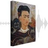 Artgeist Paveikslas - Frida Kahlo – Self-Portrait with Changuito