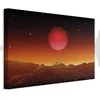 Artgeist Paveikslas - Futuristic landscape (1 Part) Wide