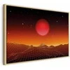 Artgeist Paveikslas - Futuristic landscape (1 Part) Wide