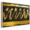 Artgeist Paveikslas - Gold Seal (1 Part) Wide