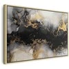 Artgeist Paveikslas - Golden explosions – abstract pattern inspired by marble