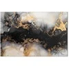 Artgeist Paveikslas - Golden explosions – abstract pattern inspired by marble
