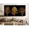 Artgeist Paveikslas - Golden Forest (1 Part) Wide