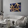 Artgeist Paveikslas - Golden Geometry (1 Part) Wide