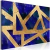 Artgeist Paveikslas - Golden Geometry (1 Part) Wide