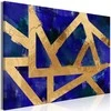 Artgeist Paveikslas - Golden Geometry (1 Part) Wide
