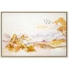 Artgeist Paveikslas - Golden Mountains (1 Part) Wide