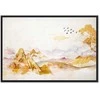 Artgeist Paveikslas - Golden Mountains (1 Part) Wide
