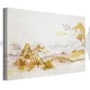 Artgeist Paveikslas - Golden Mountains (1 Part) Wide