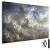 Artgeist Paveikslas - Golden Reflections on Clouds Foretelling Dusk