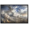Artgeist Paveikslas - Golden Reflections on Clouds Foretelling Dusk