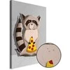 Artgeist Paveikslas - Gourmand Raccoon (1 Part) Vertical