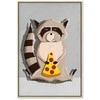 Artgeist Paveikslas - Gourmand Raccoon (1 Part) Vertical