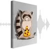 Artgeist Paveikslas - Gourmand Raccoon (1 Part) Vertical