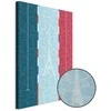 Artgeist Paveikslas - Graphic Illustration of a Swimming Pool Against the Backdrop of the French Flag