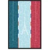 Artgeist Paveikslas - Graphic Illustration of a Swimming Pool Against the Backdrop of the French Flag
