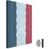 Artgeist Paveikslas - Graphic Illustration of a Swimming Pool Against the Backdrop of the French Flag