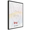 Artgeist Paveikslas - Greetings from Rabbit (1 Part) Vertical
