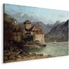 Artgeist Paveikslas - Gustave Courbet -Chillon Castle