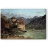 Artgeist Paveikslas - Gustave Courbet -Chillon Castle