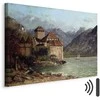 Artgeist Paveikslas - Gustave Courbet -Chillon Castle