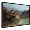 Artgeist Paveikslas - Gustave Courbet -Chillon Castle