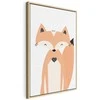 Artgeist Paveikslas - Happy Fox (1 Part) Vertical