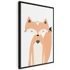 Artgeist Paveikslas - Happy Fox (1 Part) Vertical