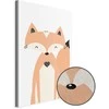 Artgeist Paveikslas - Happy Fox (1 Part) Vertical