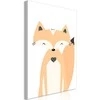 Artgeist Paveikslas - Happy Fox (1 Part) Vertical