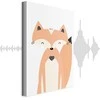 Artgeist Paveikslas - Happy Fox (1 Part) Vertical
