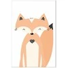 Artgeist Paveikslas - Happy Fox (1 Part) Vertical