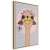 Artgeist Paveikslas - Happy Llama (1 Part) Vertical