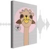 Artgeist Paveikslas - Happy Llama (1 Part) Vertical