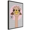 Artgeist Paveikslas - Happy Llama (1 Part) Vertical