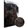 Artgeist Paveikslas - Heart of Mountain Landscape (1-part) - Clouds Amid Rocks